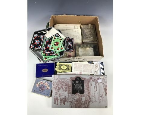 A quantity of vintage games