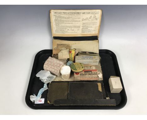 An ARP First Aid case with contents (a/f)