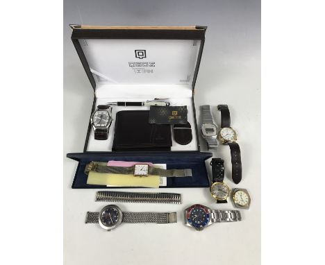 Sundry watches including a 1960s Tissot Sideral automatic wrist watch