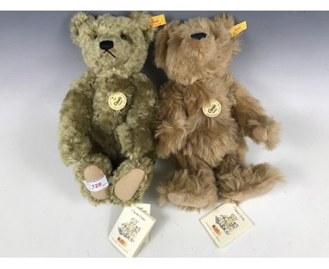 Two Steiff Classic Teddy bears, including reproduction bears for the years 1903 and 1920 respectively 