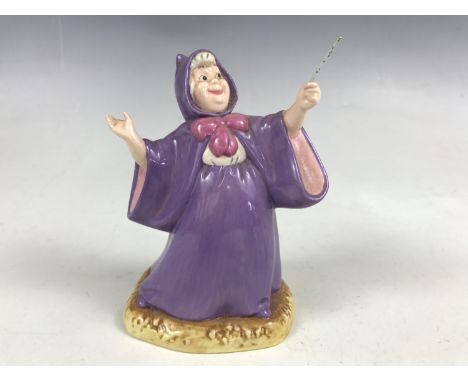 A Royal Doulton Cinderella With a Wave of Her Magic Wand figurine 