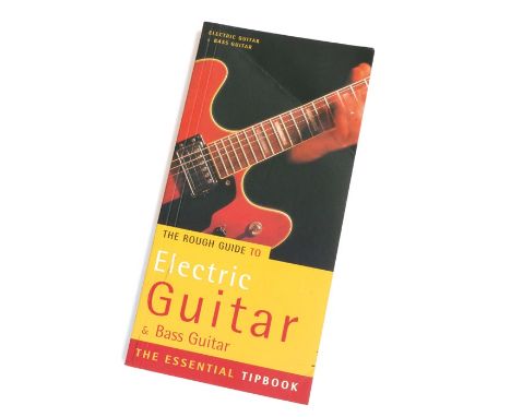 Ed Sheeran's music book "The rough guide to electric guitar and bass guitar". All of the Ed Sheeran Collection has come from 