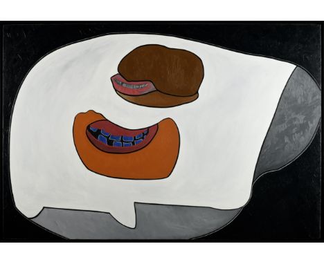 NIKIAS SKAPINAKIS - 1931-2020, Untitled, oil on canvas, signed and dated 2006. Notes: it was part of Arte Lisboa - Contempora