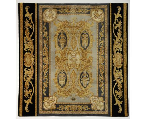 A tapestry - Gianni Versace, wool yarn, marked Atelier Versace. Notes: Private collection - Porto, Dim. - 204 x 203 cm