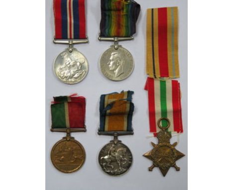 1914-18 MERCANTILE MARINE MEDAL.  ALSO 1914-15 STAR AND ONE OTHER FIRST WAR MEDAL TO J. FROST SH. CK. M.F.A.  ALSO TWO WORLD 