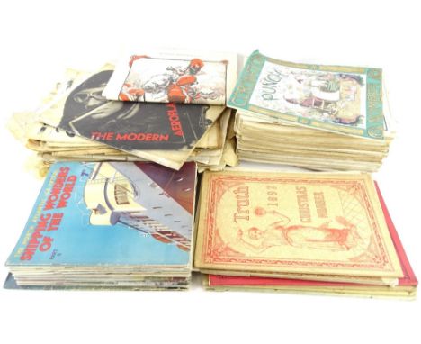 A collection of ephemera, to include publications relating to First World War, an interesting early shell book on the modern 