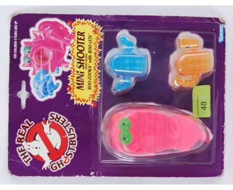THE REAL GHOSTBUSTERS; An original Kenner made ' The Real Ghostbusters ' action figure set ' Mini Shooter '. Carded, unopened
