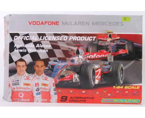 SCALEXTRIC; A Micro Scalextric set ' McLaren Mercedes Set ' within the original box. Appears to be unused (but unchecked / un