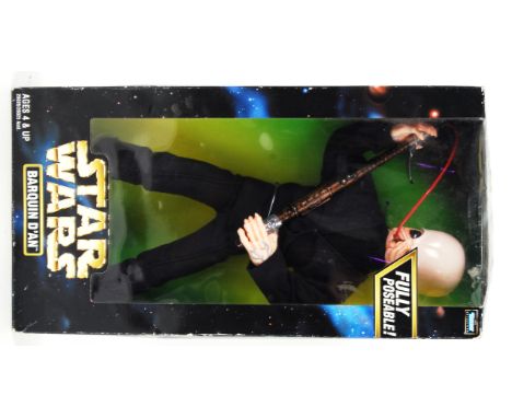 STAR WARS; A Star Wars Kenner made Barquin D'an 12" action figure. Sealed, unused. Original box. 
