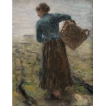 Fritz Von Uhde – Mädchen mit Korb
