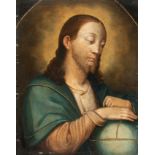 Flämisch – Christus als Salvator Mundi