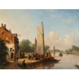 Charles Henri Joseph Leickert – Anlegestelle am Kanal