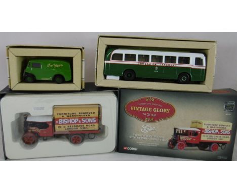 3 Corgi model vehicles