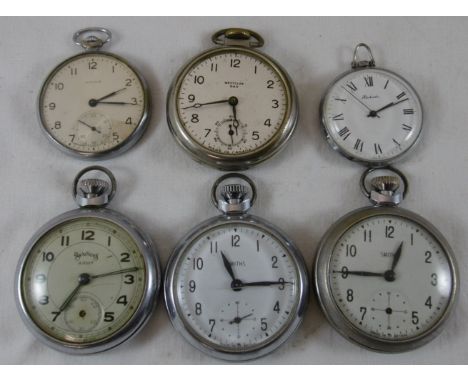 6 Pocket watches inc. Services Army