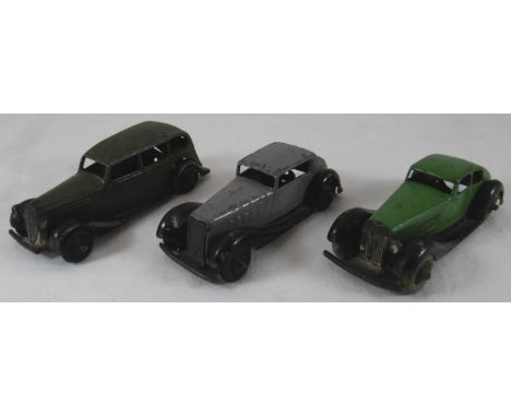 3 Dinky model cars