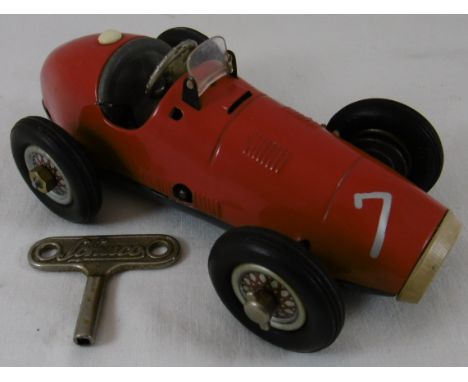 Schuco clockwork model Grand Prix Racer 1070 (key)