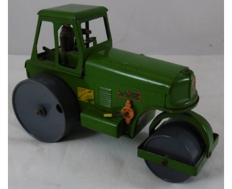 Minic clockwork model Aveling & Bamford Diesel Road Roller