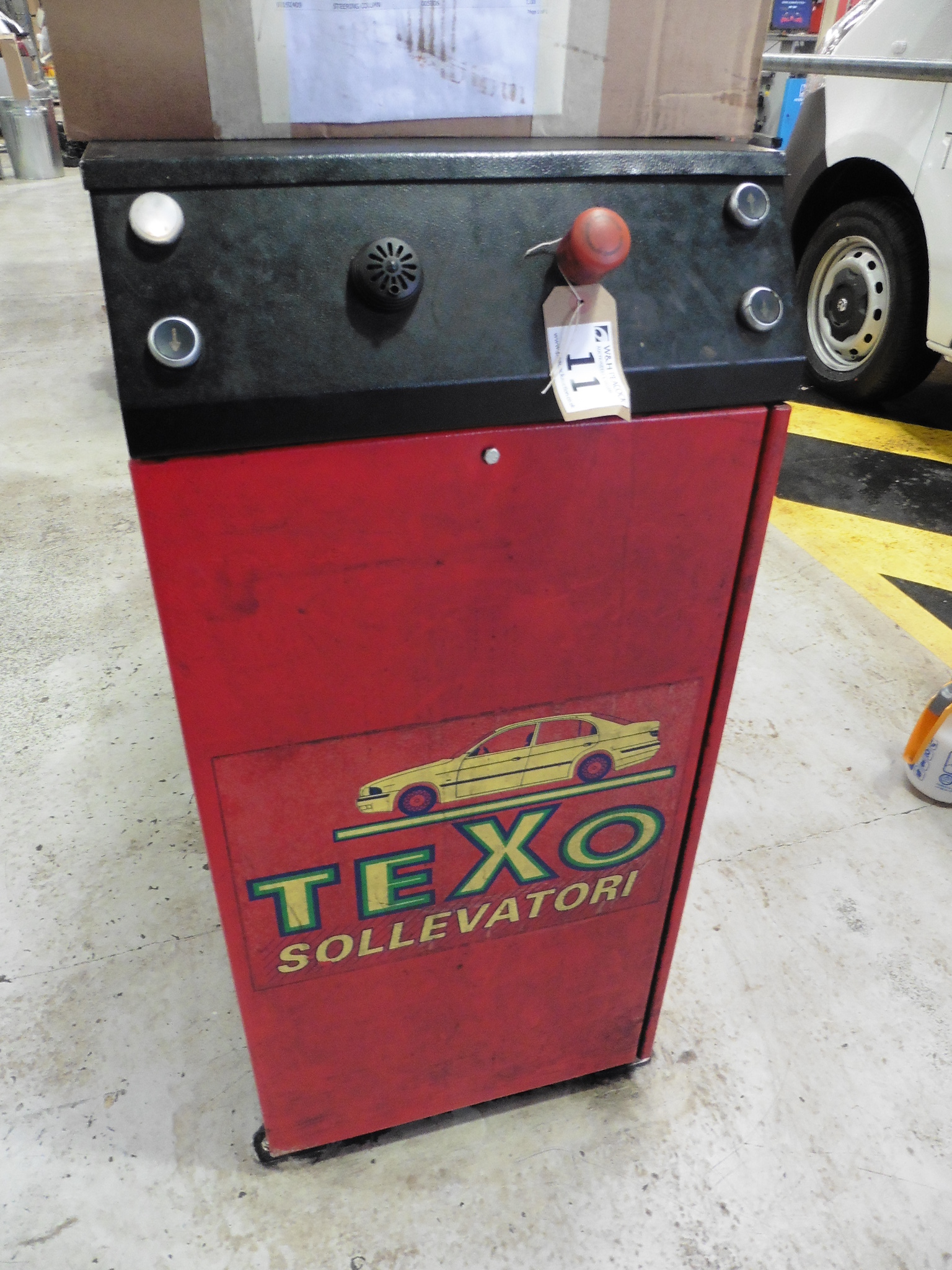 Texo Sollevatori Type Genius Pso3 Twin Floor Mounted Scissor Lift