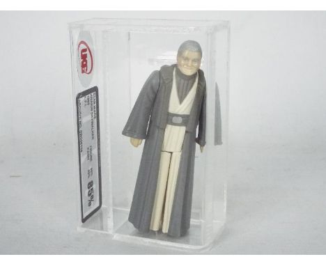 Star Wars - A loose vintage and graded Star Wars 3 3/4 action figure 'Anakin Skywalker' (Last 17). The figure is UK Graded at