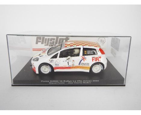 FlySlot - Slot Car model in 1:32 Scale - # M04101 Punto S2000 Rallye La Vila Joiosa 2008. Appears mint in presentation case.(