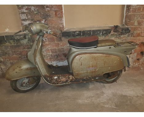 A Vintage Zundapp R.S.Scooter.