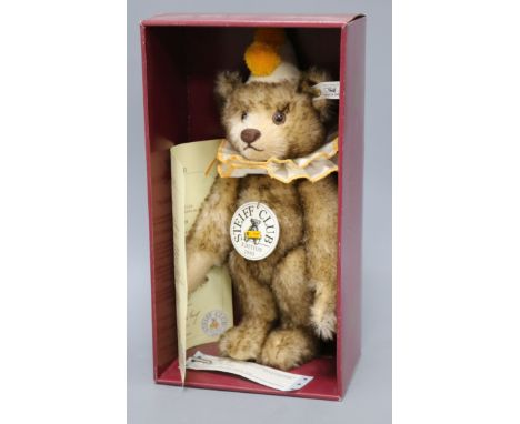 A Steiff Teddy Clown 1928 EAN 420023, mint and boxed