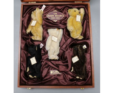 A Steiff Baby Bear Set EAN 654497, mint and boxed