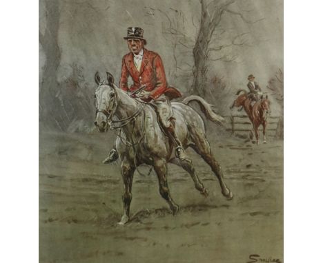 Snaffles (1884-1967) (Charles Johnson Payne) Merry England and worth a guinea a minute, lithograph with pencil signature, mea