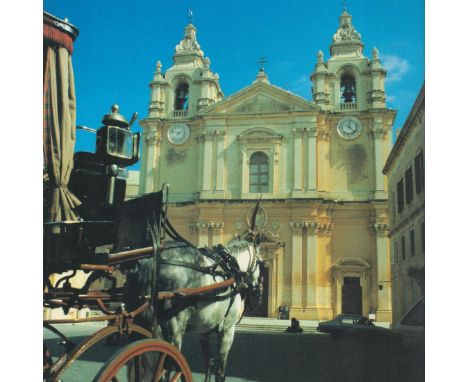 Images of Malta by Geoffrey Aquilina Ross 1990 Hardback Book First Edition with 124 pages published by Miranda Publications, 