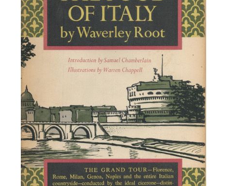 Waverley Root Signed Book - The Food of Italy by Waverley Root 1971 Hardback book First Edition with 750 pages Signed by Wave