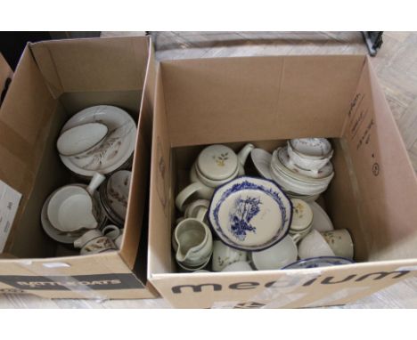 A Midwinter Wild Oats part dinner and tea set, plus china to include Royal Doulton Will O' The Wisp, Norfolk, Coalport Countr