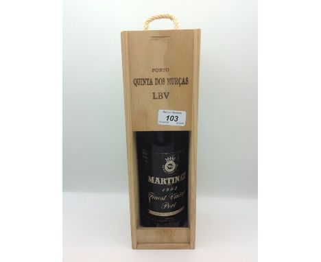 1 BOTTLE OF 1963 MARTINEZ VINTAGE PORT