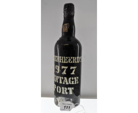 1 BOTTLE OF VINTAGE FEUERHEERD VINTAGE PORT 1977
