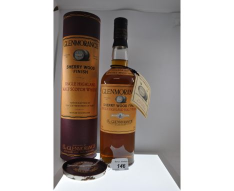 1 BOTTLE OF GLENMORANGIE SINGLE MALT SCOTCH WHISKEY 
