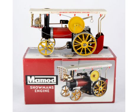 Mamod live steam Showmans Engine, boxed.  