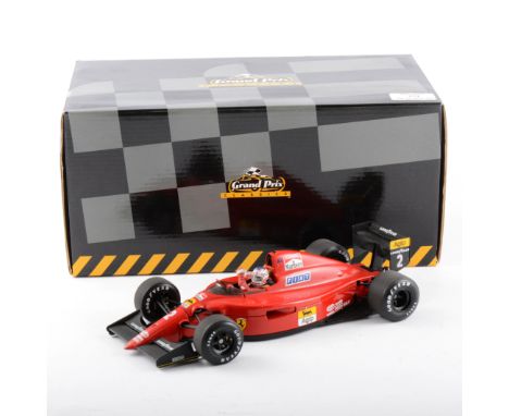 Exoto 1:18 scale diecast model Ferrari 641/2, from the Grand Prix Classics series, boxed. 