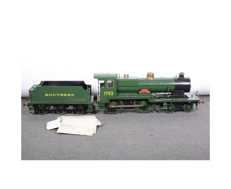 A well built 5" gauge large scale steam engine, "Julia The Maid of Kent" a model produced by L.B.S.C. model and Allied public