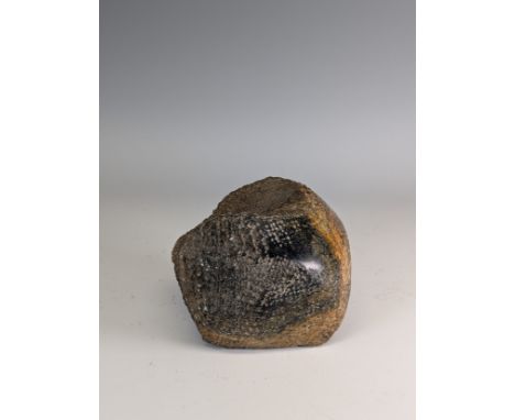 David Klein (British, b.1962), a carved and polished stone abstract sculpture, signed "K", 12.5cm (5in) high.&nbsp;Provenance