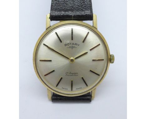 A 9ct gold Rotary wristwatch 