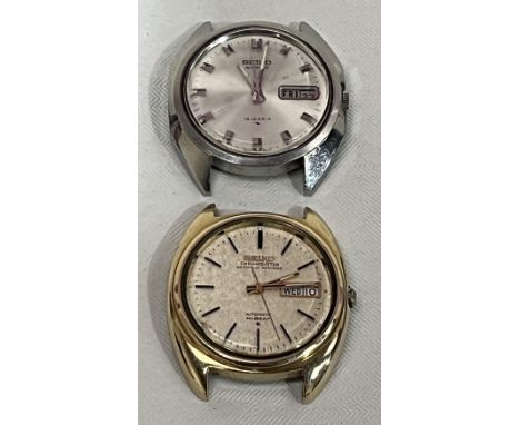 A Seiko Automatic Hi-Beat chronometer gentleman's wristwatch, (not running) and another Seiko watch