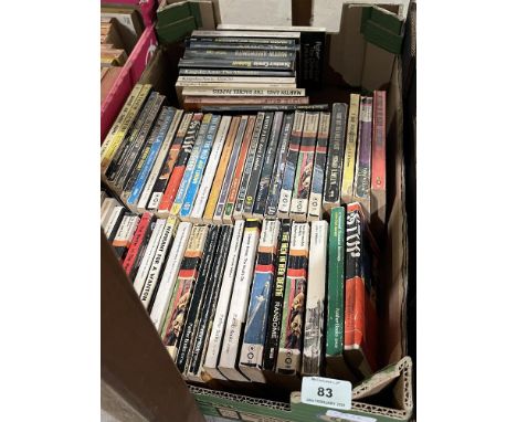 A box of vintage Panther paperbacks 