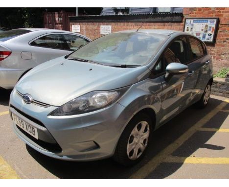 A Ford Fiesta registration number FL59 XOB, four door manual, 26,155 recorded miles A/F, MOT until 25/7/18