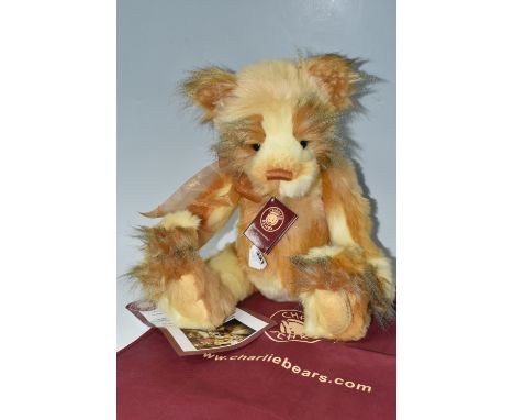 A CHARLIE BEAR 'DINK' CB159014S, height approx. 51cm, with tags and labels attached, comes with Charlie Bear bag and 'CB's Od