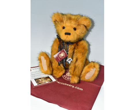 A CHARLIE BEAR 'MEMORIES' CB159051S, designed exclusively by Heather Lyell, height approx. 50cm, with tags and labels attache