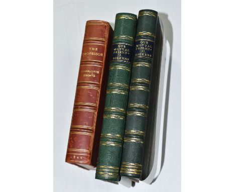 DICKENS; Charles, Our Mutual Friend, Chapman and Hall 1865 FIRST EDITION with 40 plates after Marcus Stone, 2 vols, 8vo, rece