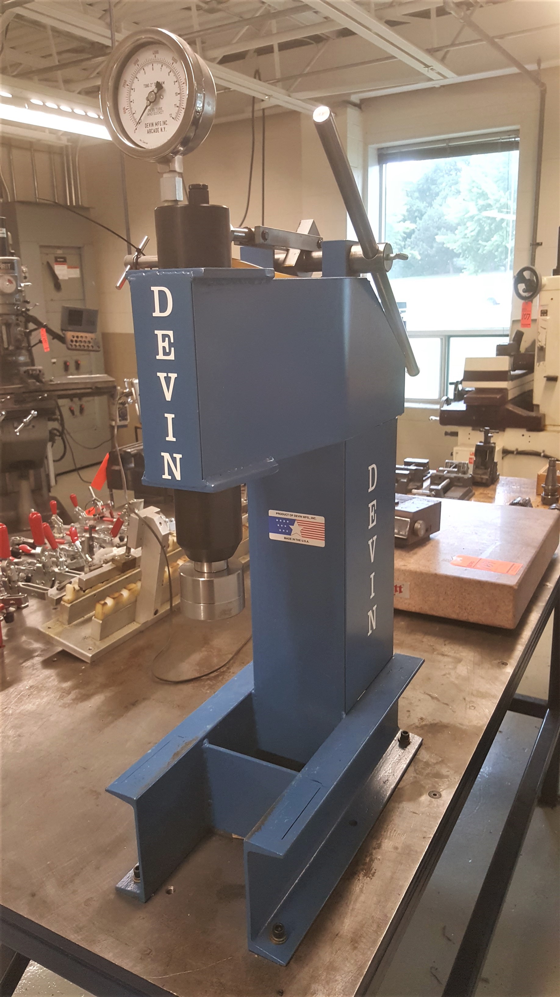 DEVIN LP500 10ton hydraulic Arbor Press