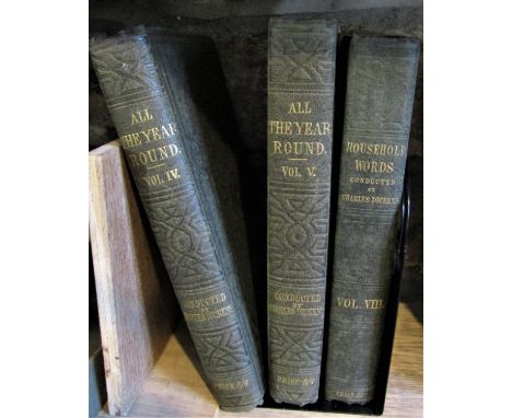 All The Year Round volumes four and five (1860-1861) which include the first printing of Great Expectation - December 1st 186