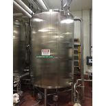 ABProcess Stainless Holding Tank 1000 Gallon S/N 60016301