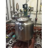 ABProcess Stainless Mix Tank Model 100GPMT 65 Gallon S/N 60016304