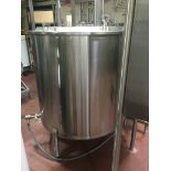 Single Wall Stainless Feed Tank